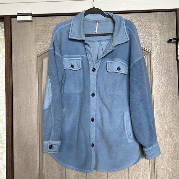 Blue Free People Ruby jacket - Picture 3 of 4